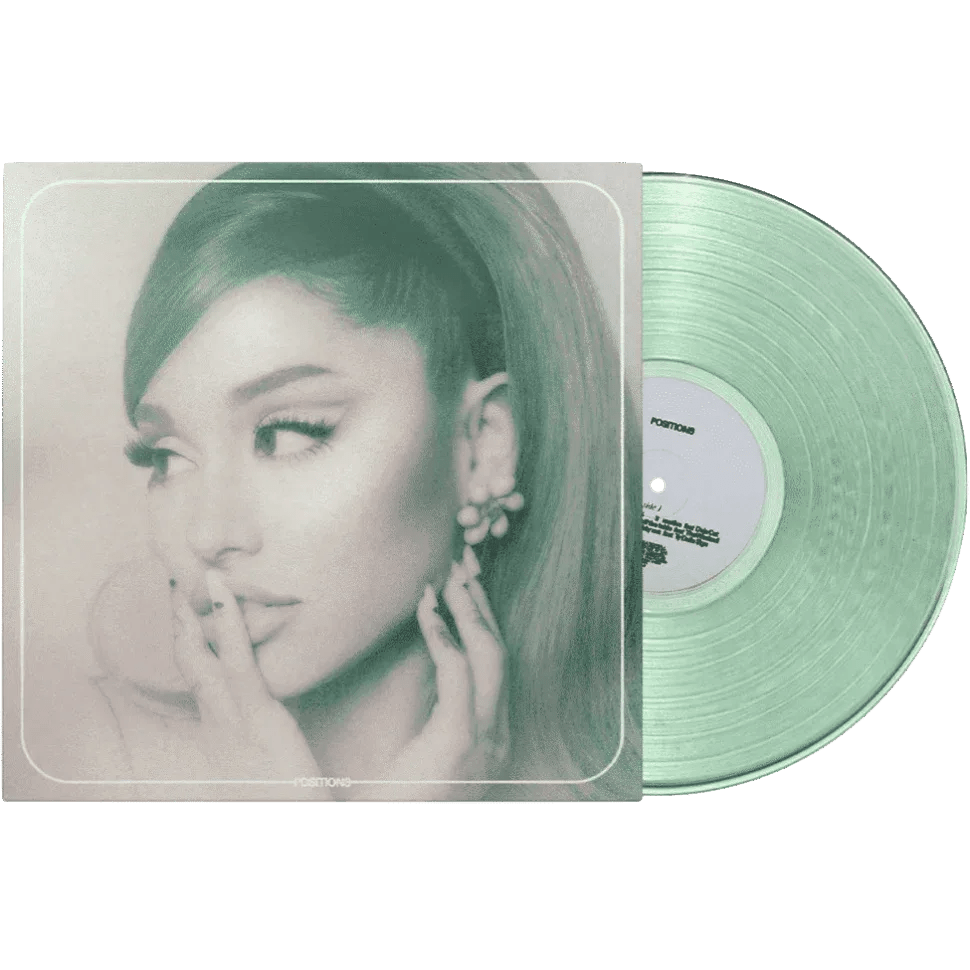 Ariana Grande - Positions (Limited Edition, Bottle Green Vinyl) (LP) - Joco Records