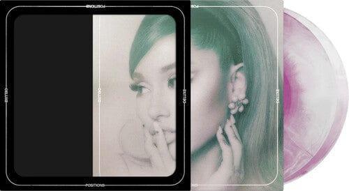 Ariana Grande - Positions (Limited Edition) (Periwinkle Purple & Clear Swirl Vinyl, Import) (2 LP) - Joco Records