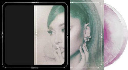 Ariana Grande - Positions (Limited Edition) (Periwinkle Purple & Clear Swirl Vinyl, Import) (2 LP) - Joco Records
