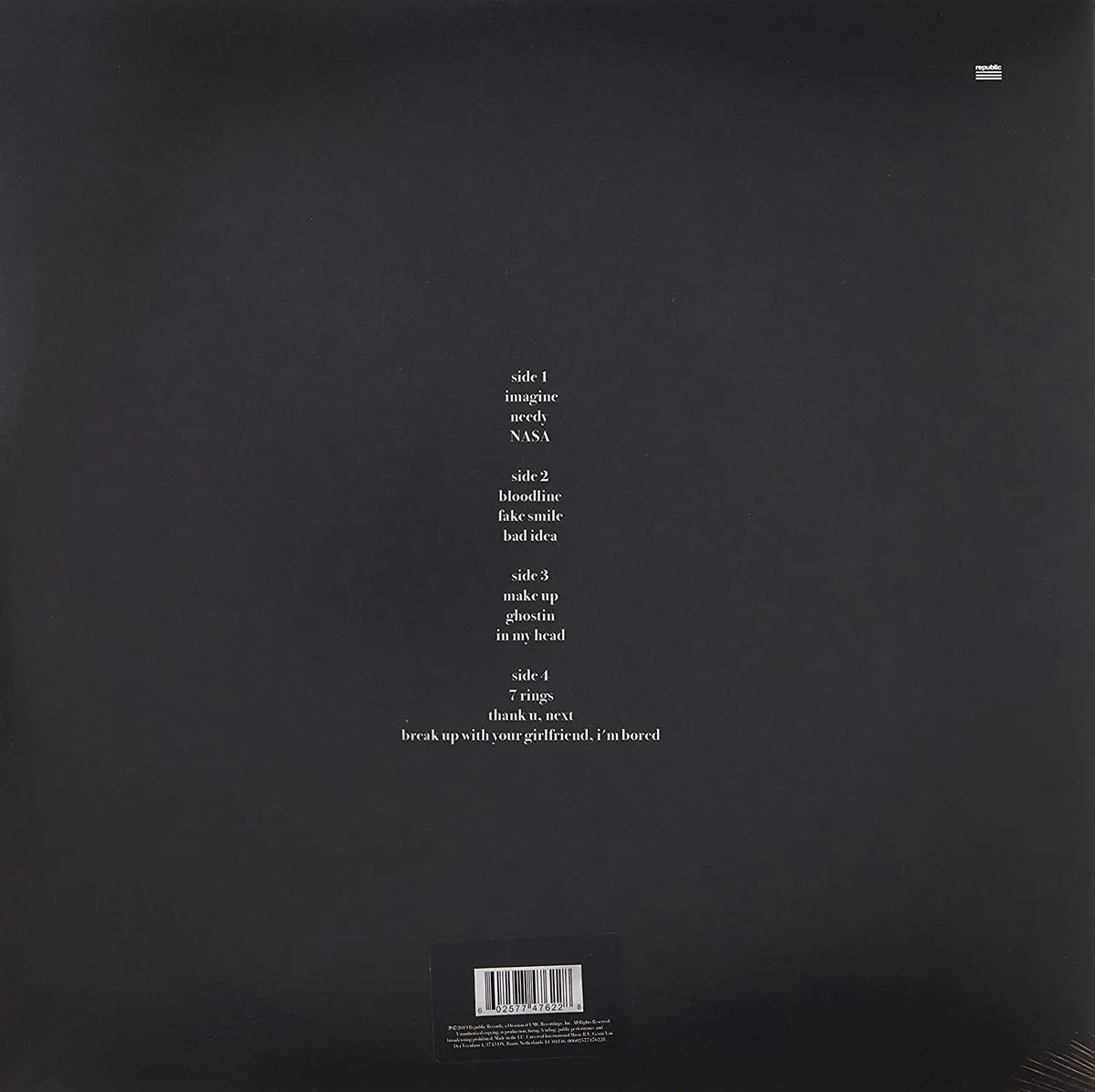 Ariana Grande - Thank U, Next (Import, Gatefold) (2 LP) - Joco Records