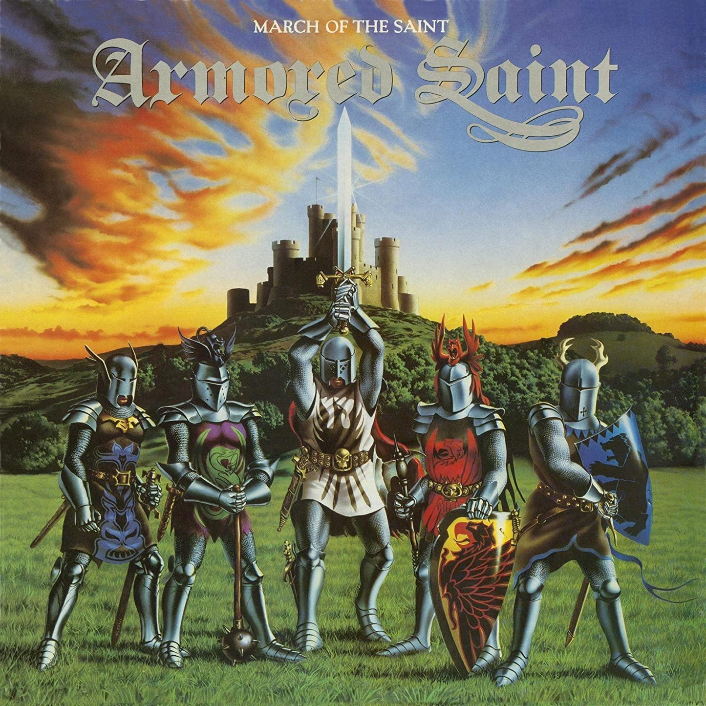 Armored Saint - March Of The Saint (Limited Edition, Blue Vinyl) (LP) - Joco Records