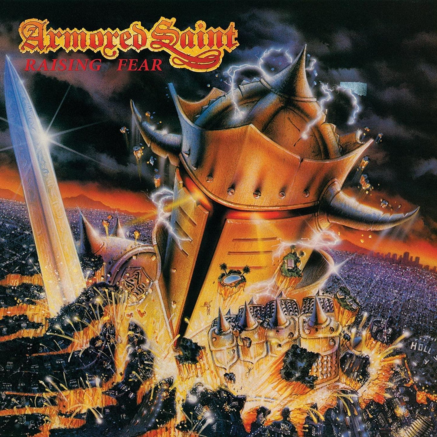 Armored Saint - Raising Fear (Limited Edition, Red Vinyl) (LP) - Joco Records