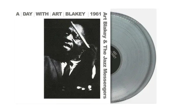 Art Blakey & The Jazz Messengers - A Day With Art Blakey 1961 (Indie Exclusive, RSD Essential, Silver Vinyl) (2 LP) - Joco Records