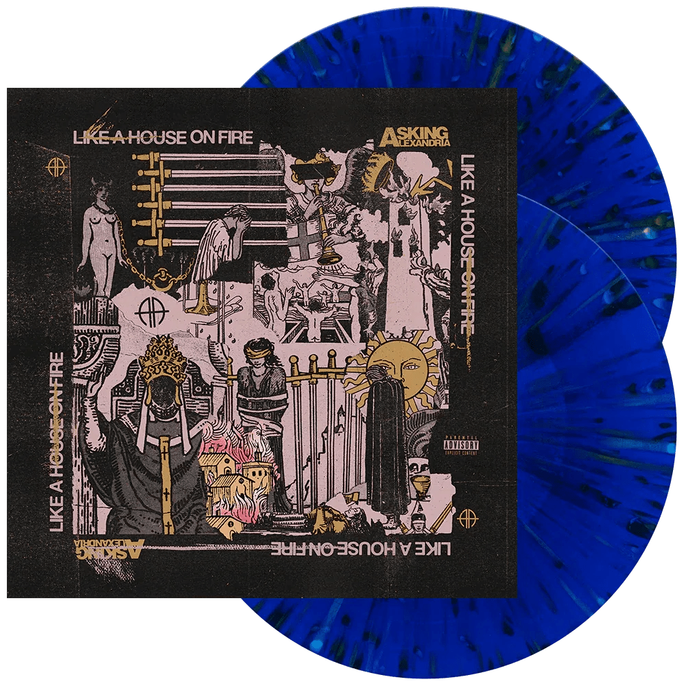 Asking Alexandria - Like A House On Fire (Indie Exclusive, Multi-Color Vinyl) (2 LP) - Joco Records