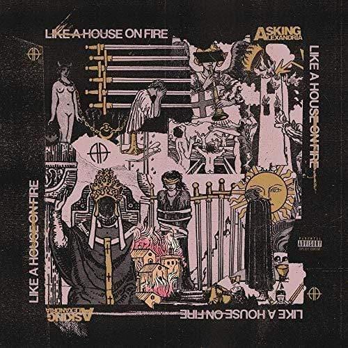 Asking Alexandria - Like A House On Fire (Opaque Pink Vinyl) (2 LP) - Joco Records