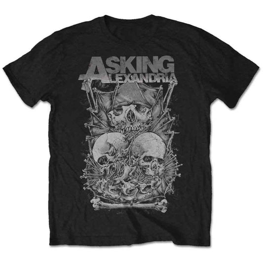 Asking Alexandria - Skull Stack (T-Shirt)
