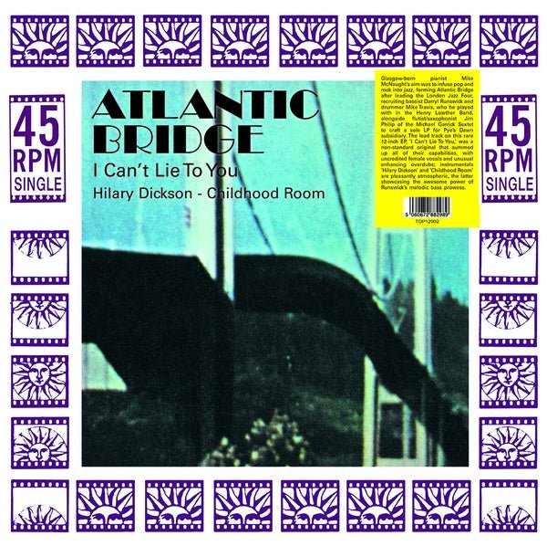 Atlantic Bridge - I Can't Lie To You (12 - Inch Single) - Joco Records