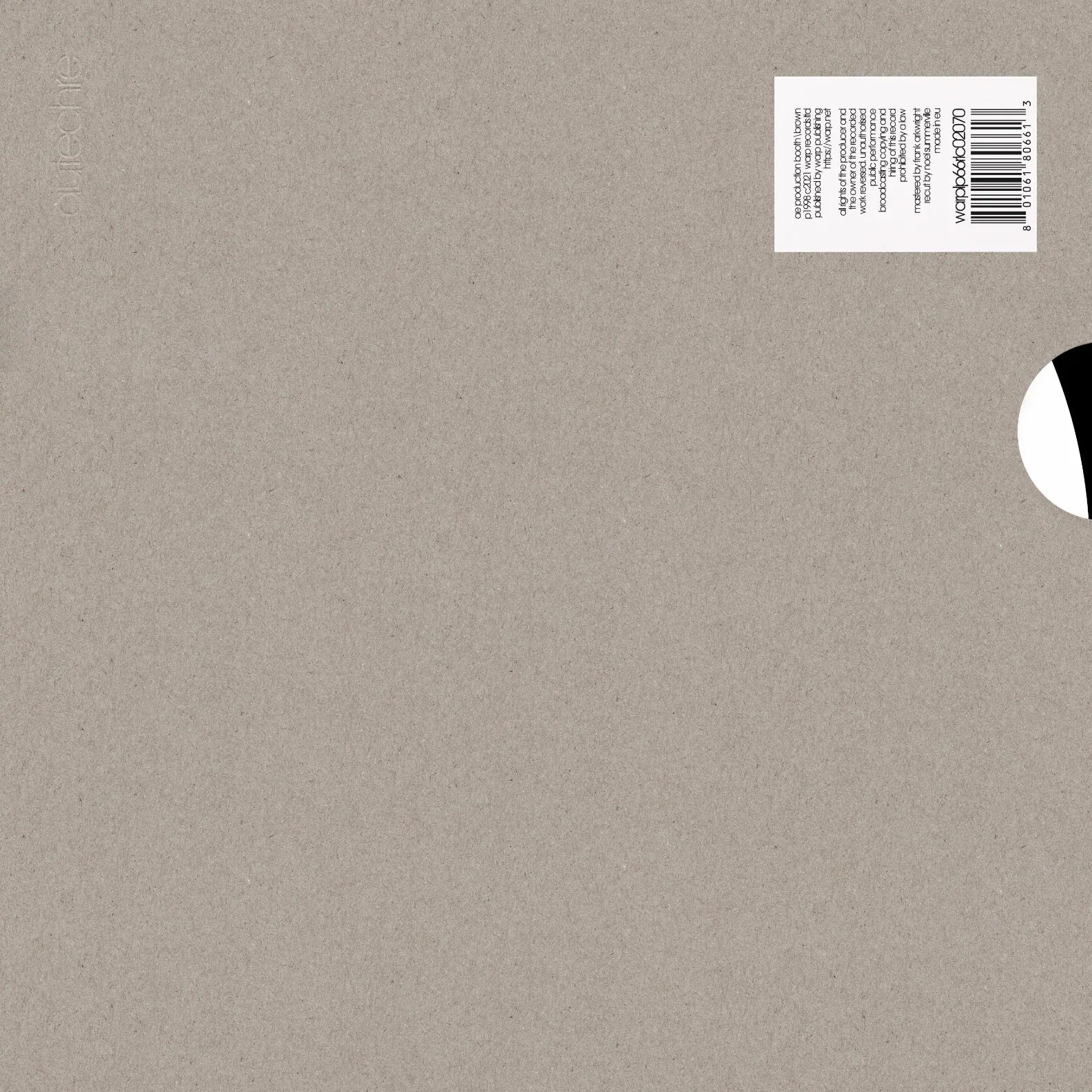Autechre - LP5 (2 LP) - Joco Records