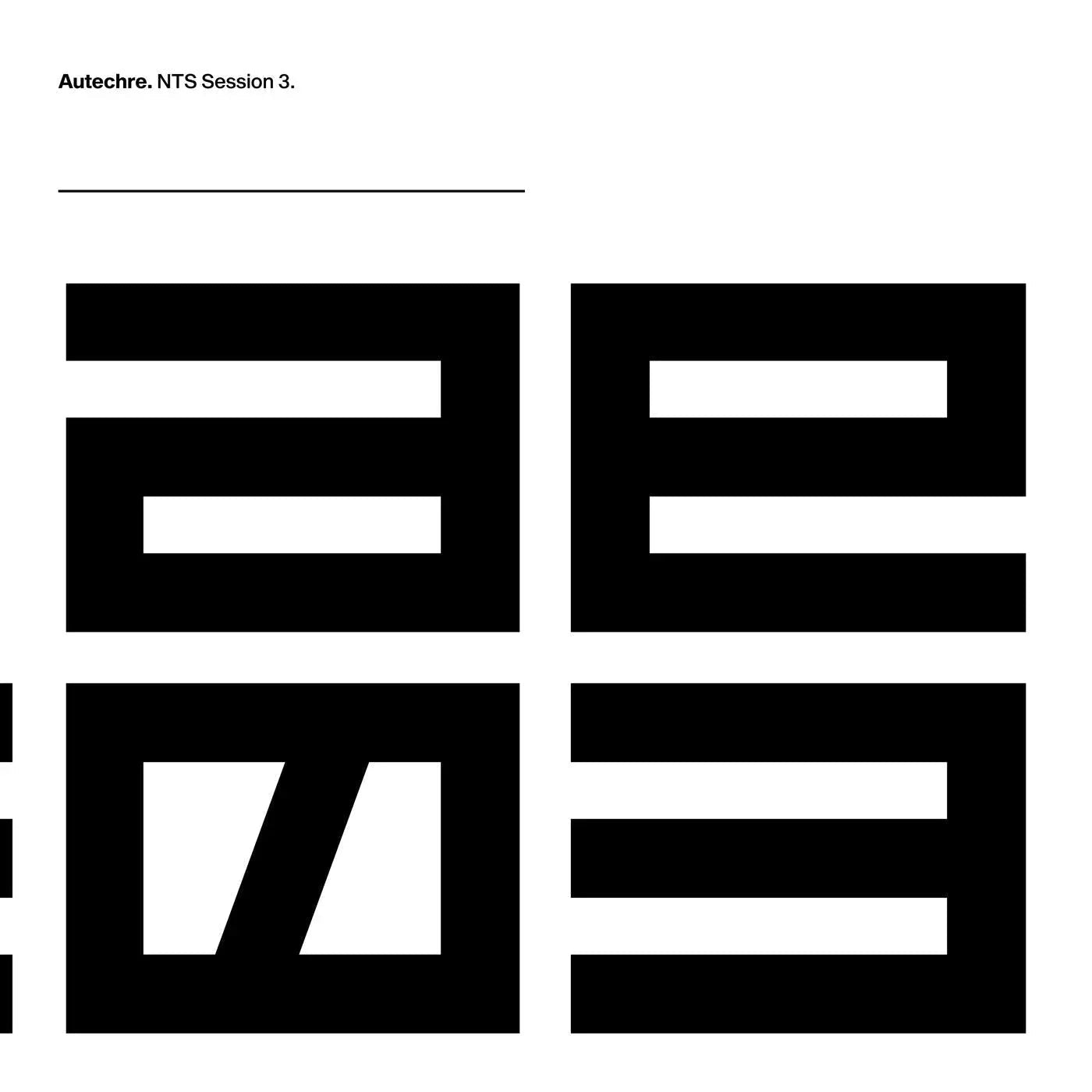 Autechre - NTS Sessions 3 (3 LP) - Joco Records