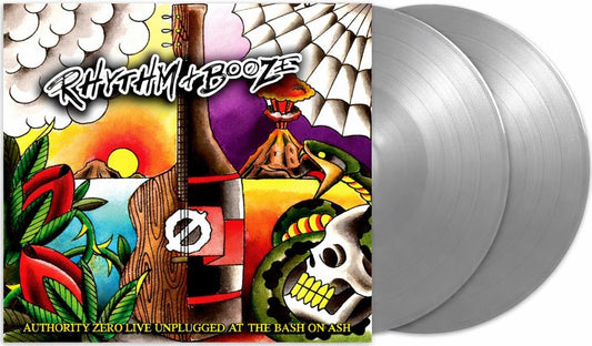 Authority Zero - Rhythm + Booze - Live (Indie Exclusive, Metallic Gray Vinyl) (2 LP) - Joco Records