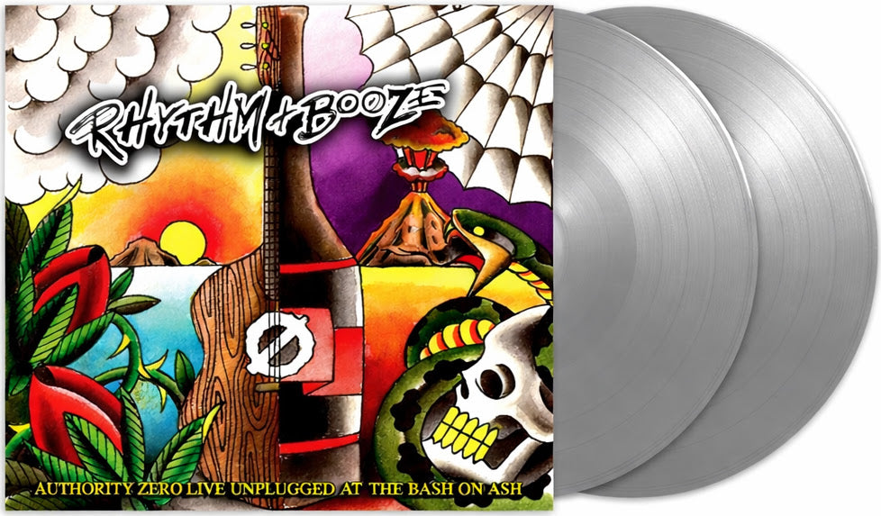 Authority Zero - Rhythm + Booze - Live (Indie Exclusive) (Metallic Gray Vinyl) (2 LP)