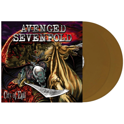 Avenged Sevenfold - City of Evil (Limited Edition, Gold Vinyl) (2 LP) - Joco Records