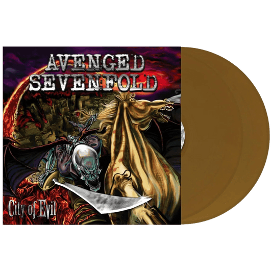 Avenged Sevenfold - City of Evil (Limited Edition, Gold Vinyl) (2 LP) - Joco Records