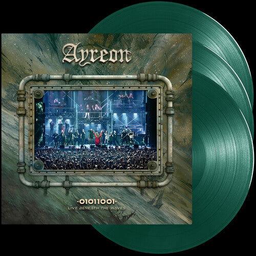 Ayreon - 01011001 - Live Beneath The Waves (Green Vinyl, Limited Edition) (3 LP) - Joco Records