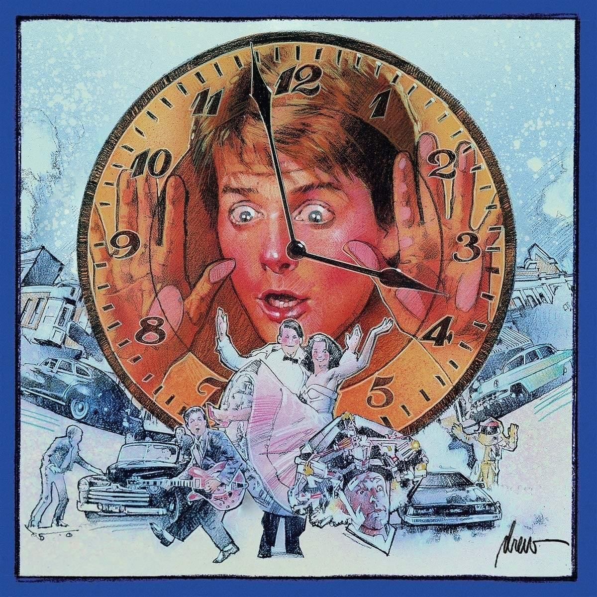Back To The Future / Official Soundtrack - Back To The Future (Original Soundtrack) (Silver Variant) (Indie Exclusive, Silver Vinyl) (LP) - Joco Records