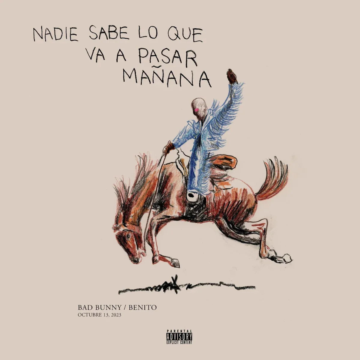 Bad Bunny - Nadie Sabe Lo Que Va A Pasar Mañana (2 LP, Blue Vinyl) - Joco Records