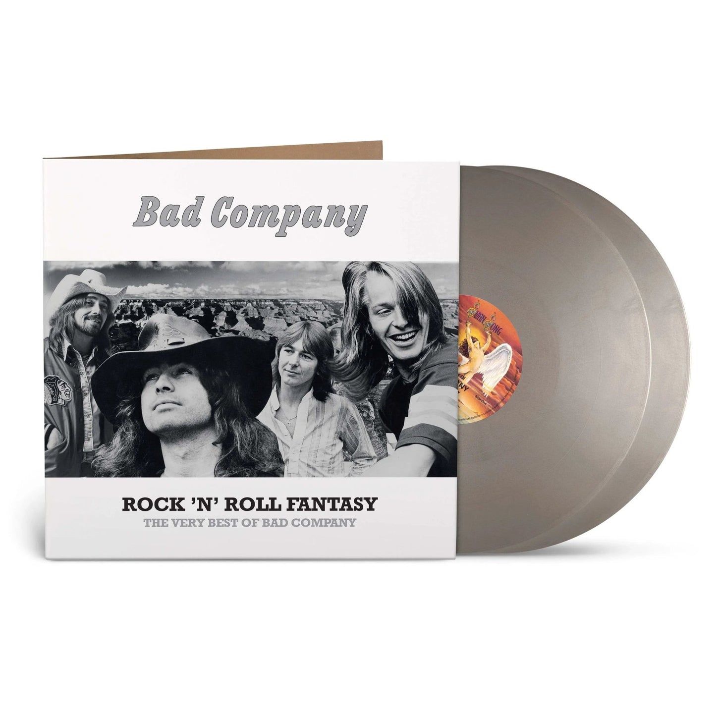 Bad Company - Rock N Roll Fantasy: The Very Best Of Bad Company (Rocktober 2025 Exclusive) (2 LP, Silver Vinyl) - Joco Records