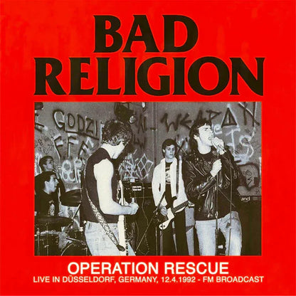 Bad Religion - Operation Rescue: Live in Düsseldorf, 1992 (Broadcast) (Limited Edition Import, Red Vinyl) (LP) - Joco Records