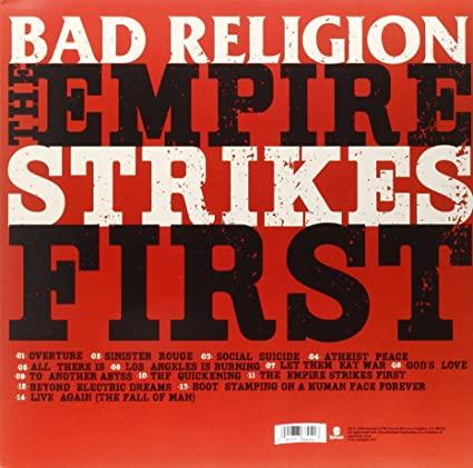 Bad Religion - The Empire Strikes First (LP) - Joco Records