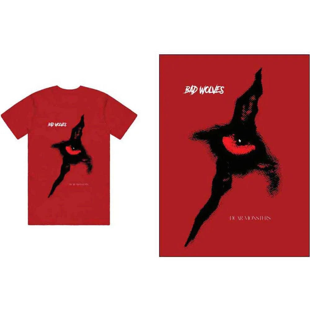 Bad Wolves - Dear Monsters Eye (T-Shirt) - Joco Records