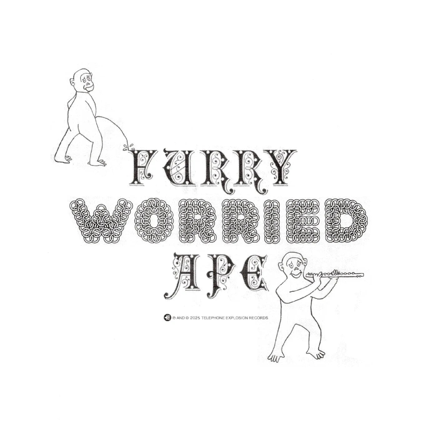 Badge Epoch - Furry Worried Ape (Vinyl) - Joco Records