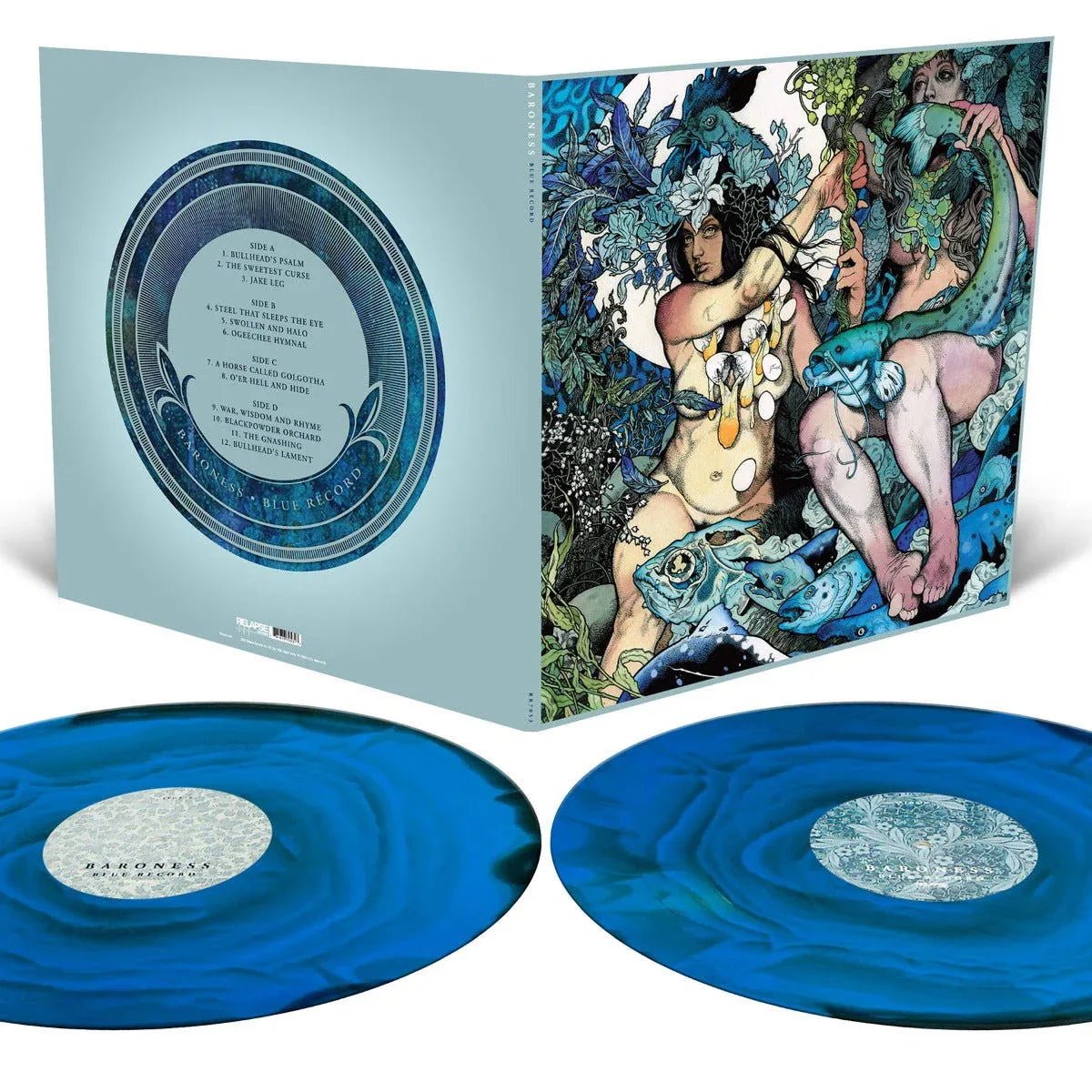 Baroness - Blue Record (Limited Edition, Blue & Black Ripple Effect Vinyl) (2 LP) - Joco Records