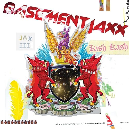 Basement Jaxx - Kish Kash (RED & WHITE VINYL)