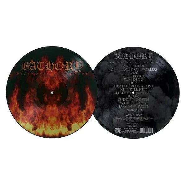 Bathory - Destroyer Of Worlds (Limited Edition, Picture Disc Vinyl) (LP) - Joco Records