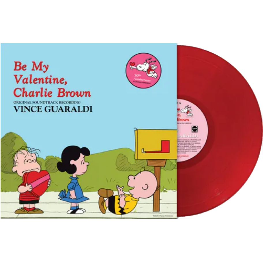 Vince Guaraldi - Be My Valentine, Charlie Brown: 50th Anniversary Edition (RSD Essential, Indie Exclusive, Heartburn Red Vinyl) (LP)