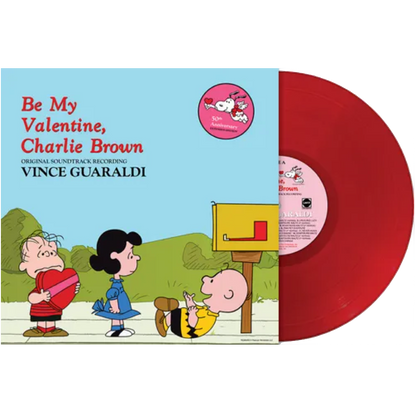 Vince Guaraldi - Be My Valentine, Charlie Brown: 50th Anniversary Edition (RSD Essential, Indie Exclusive, Heartburn Red Vinyl) (LP)