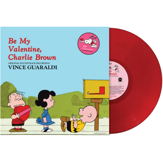 Vince Guaraldi - Be My Valentine, Charlie Brown: 50th Anniversary Edition (RSD Essential, Indie Exclusive, Heartburn Red Vinyl) (LP)