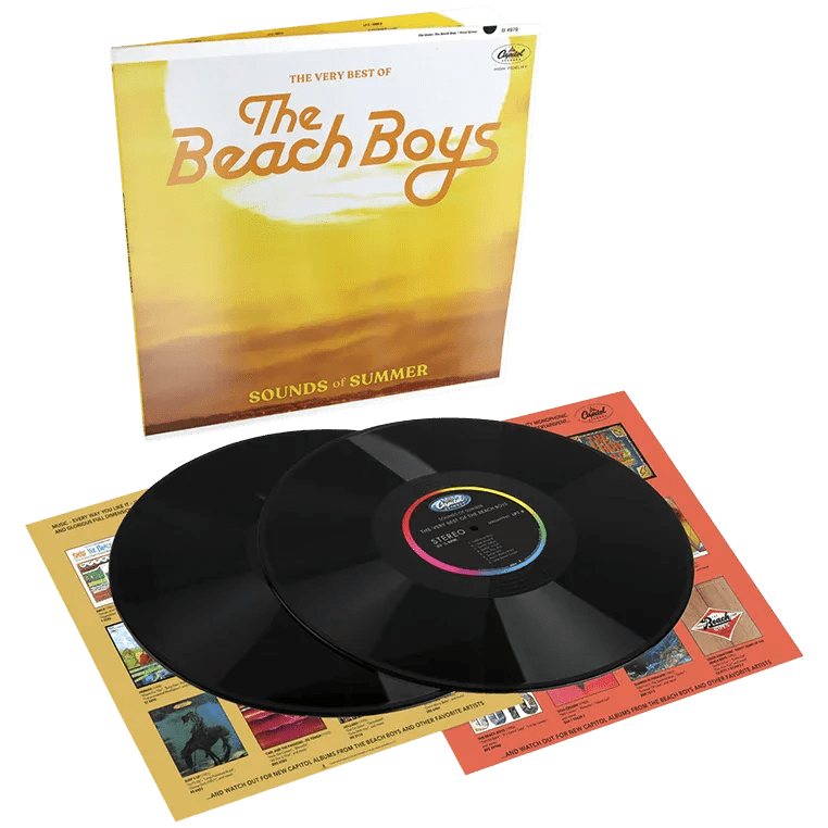 Beach Boys - Sounds Of Summer: The Very Best Of The Beach Boys (60th Anniversary Edition with Lithograph) (2 LP) - Joco Records