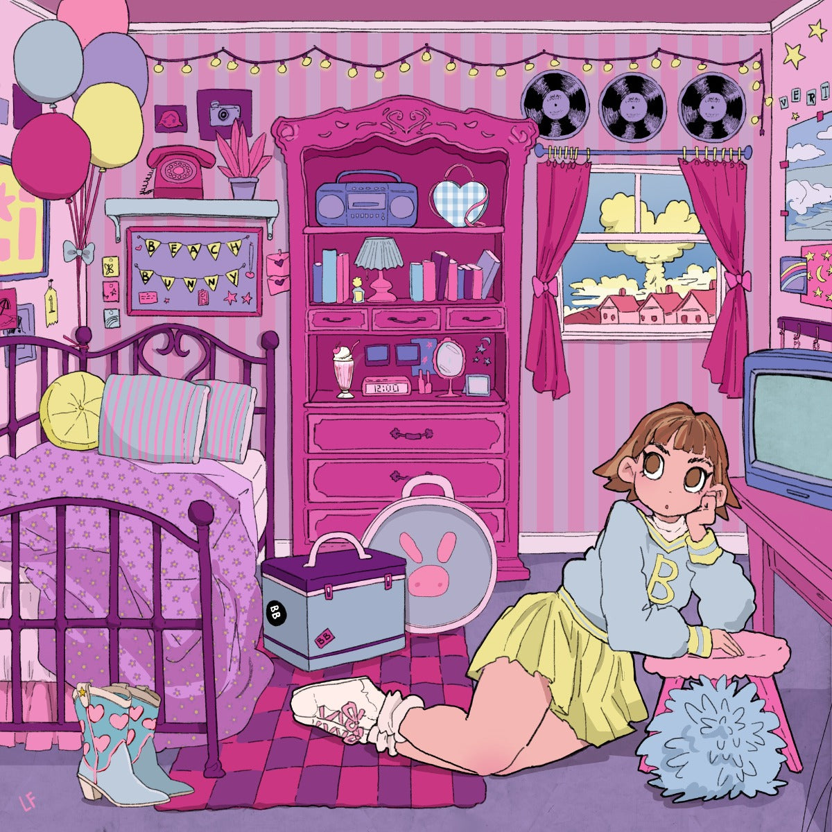 Beach Bunny - Tunnel Vision (Magenta Vinyl)