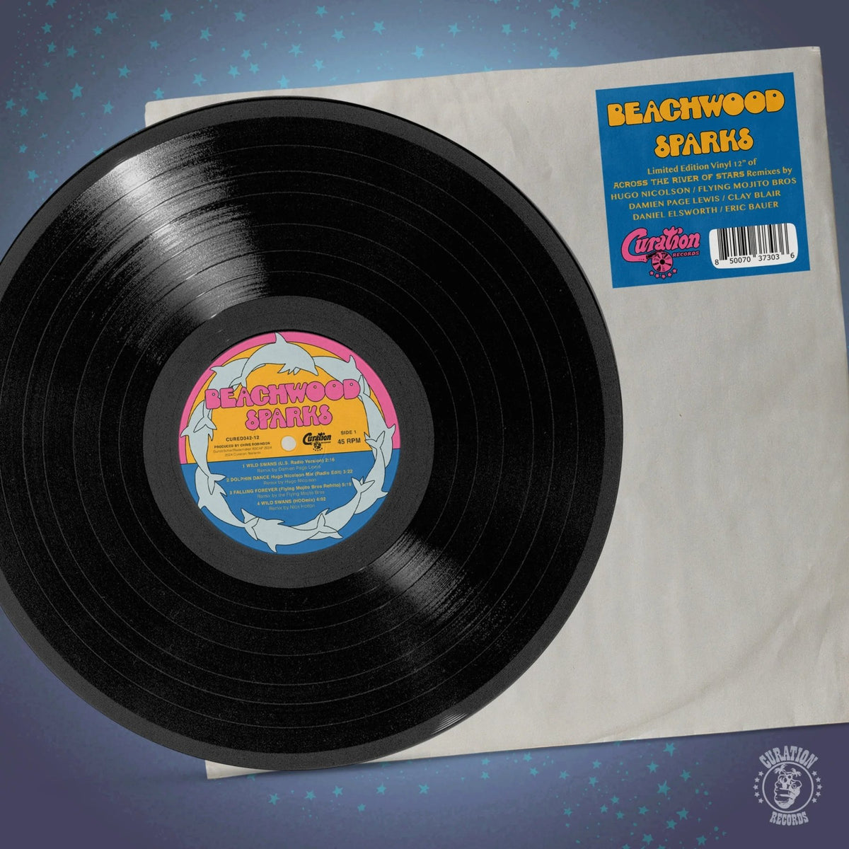 Beachwood Sparks - Dolphin Dance Remix '12 (Vinyl Single) (LP) - Joco Records