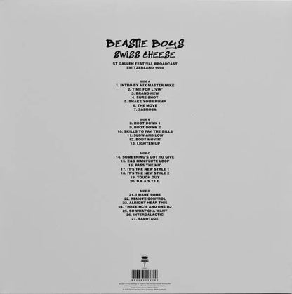 Beastie Boys - Swiss Cheese (St. Gallen Festival Broadcast) (Limited Import) (2 LP) - Joco Records
