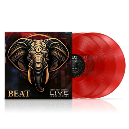Beat - Live (Indie Exclusive, Transparent Ruby Vinyl) (3 LP) - Joco Records