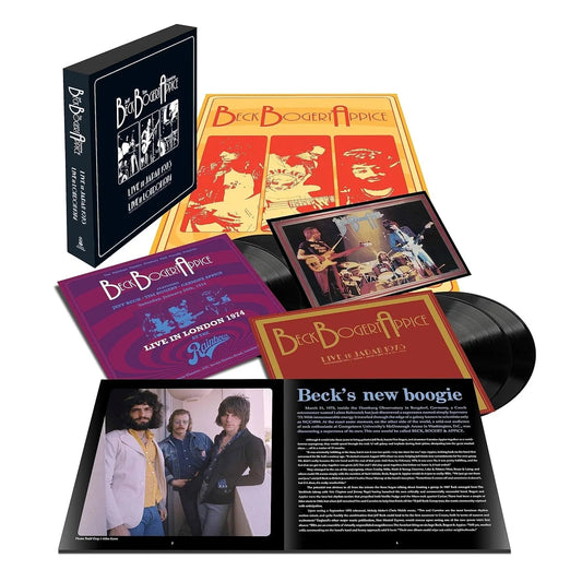 Beck, Bogert & Appice - Live 1973 & 1974 (Deluxe Edition, Box Set) (4 LP) - Joco Records