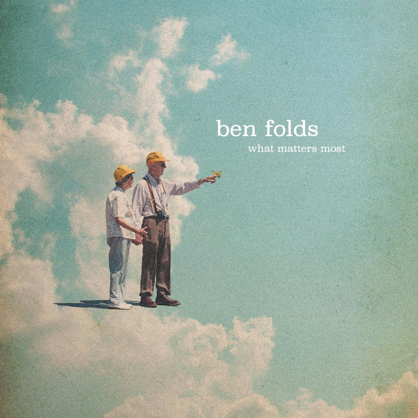 Ben Folds - What Matters Most (Autographed, Seaglass Blue Vinyl) (LP) - Joco Records