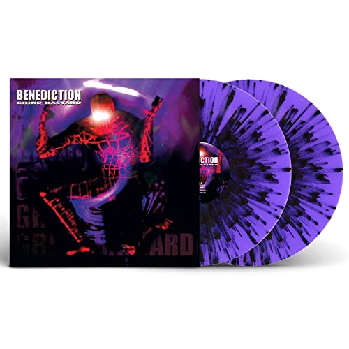 Benediction - Grind Bastard (Purple W/ Black Splatter Vinyl 2 LP)