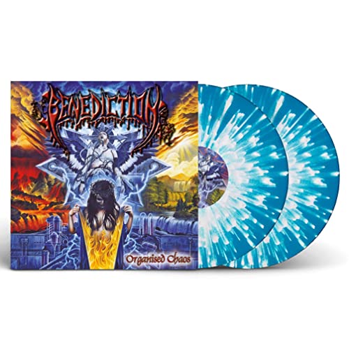Benediction - Organised Chaos (Light Blue W/ White Splatter Vinyl 2Lp)