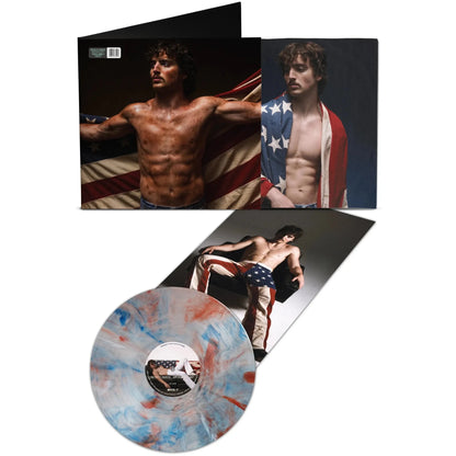 Benson Boone - American Heart (Limited Edition, Red Vinyl, White Vinyl, & Blue Marble Vinyl) (LP) - Joco Records