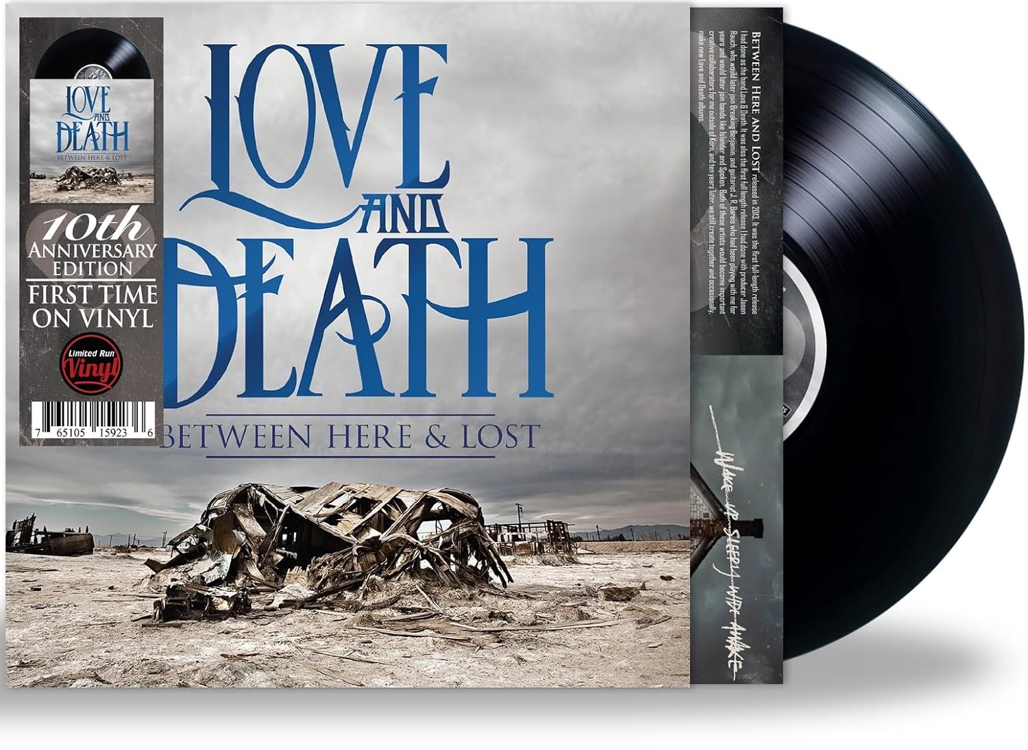 Love And Death - Between Here & Lost (10th Anniversary Edition) (LP) - Joco Records