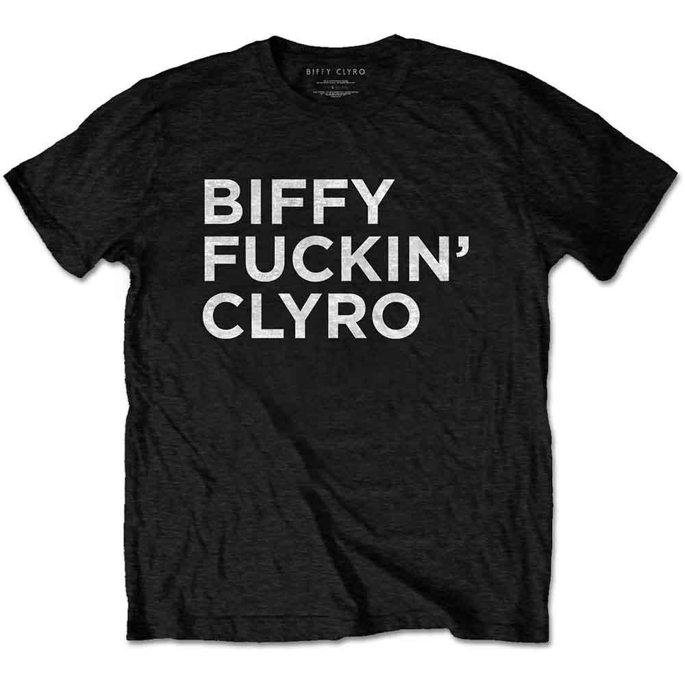 Biffy Clyro - Biffy F*cking Clyro - Text Tee (T-Shirt) - Joco Records