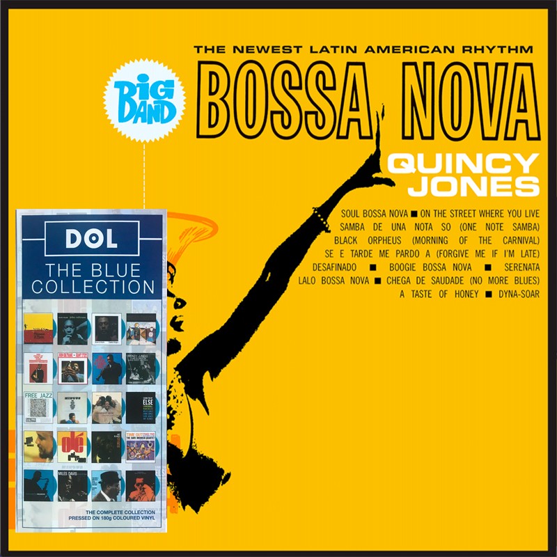 Quincy Jones - Big Band Bossa Nova (Limited Edition, Yellow Vinyl) - Joco Records