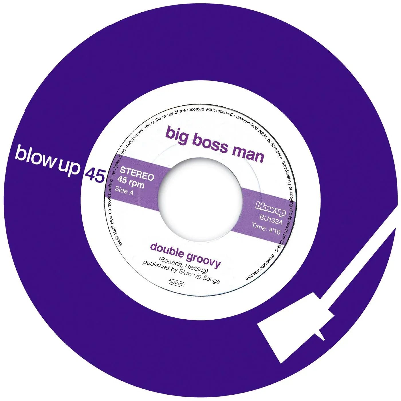 Big Boss Man - Double Groovy / Trans-Pacific Express (7-Inch Single) - Joco Records