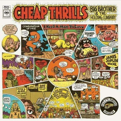 Big Brother And The Holding Company - Cheap Thrills (Mono Edition) (Mono Sound) (LP) - Joco Records
