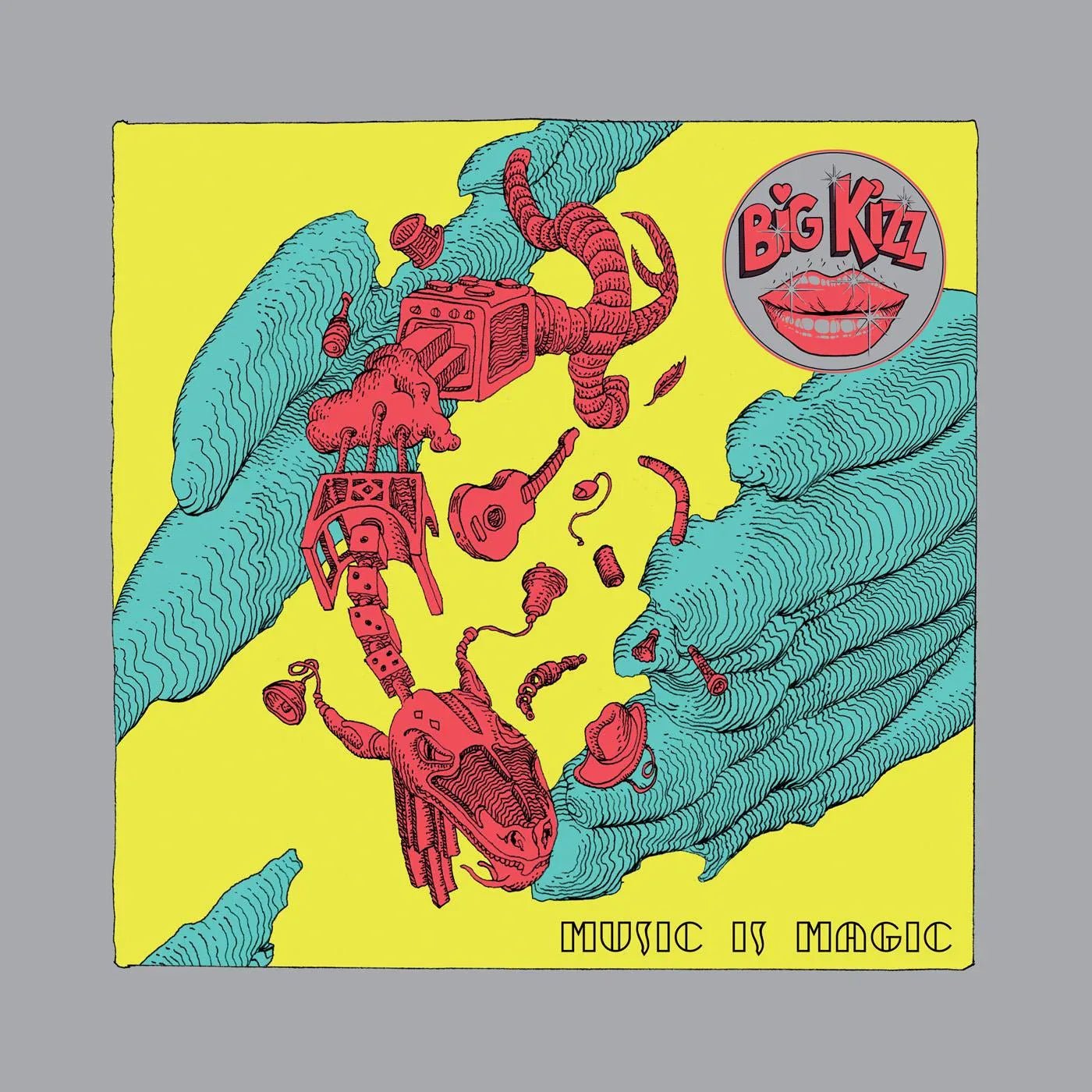 Big Kizz - Music Is Magic (Opaque Silver Vinyl) (LP) - Joco Records