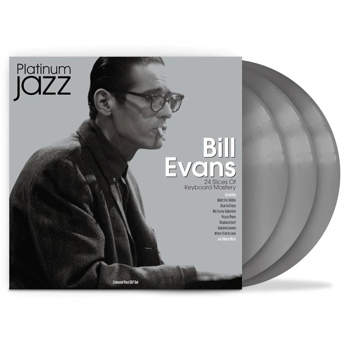 Bill Evans - Platinum Jazz (Import, Silver Vinyl) (3 LP) - Joco Records