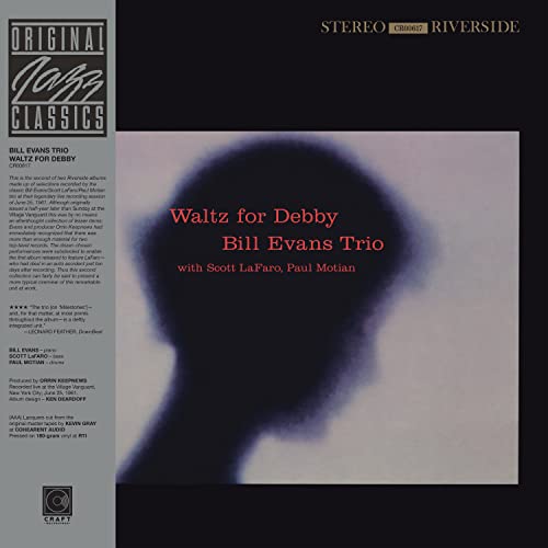 Bill Evans Trio - Waltz For Debby (Original Jazz Classics Series) (LP) - Joco Records