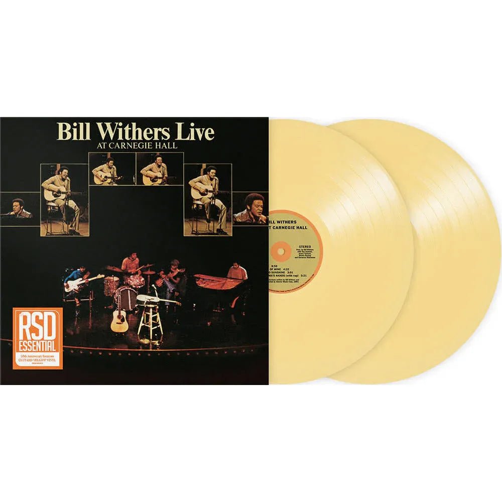 Bill Withers - Live At Carnegie Hall (RSD Essential, Custard Yellow Vinyl) (2 LP) - Joco Records